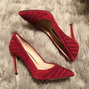 FRENCH CONNECTION Elmyra Studded Heels